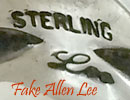 Fake Allen Lee hallmark