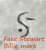 Fake S mark sold as Stewart Billie found on Ebay