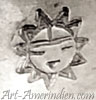sun face mark on jewelry is Hopi silvercrafts Guild hallmark 4