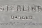 Barber hallmark for Henry and Lynda Barber Zuni