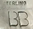 BB customized mark on jewelry is Ben Boyd Navajo