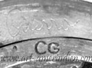CG stamped and Guerro script mark is Chester Guerro Navajo signature
