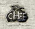 Chee Mark Navajo silversmith mark