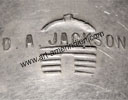 Dan A. Jackson, Navajo Indian Native American jewelry hallmark on silver