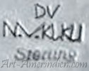 DV Namakuku hallmark on Indian jewelery