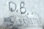 D.B. handscript mark