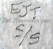 EJT script mark may be Ernest Jacob Trujillo, San Ildefonso