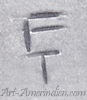 ET chisel mark on jewelry is Effie Tawahongva Hopi hallmark