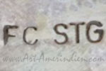 FC STG mark is Chavez Frederick Navajo STG for Sterling
