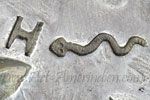 H and snake picto is Morris Robinson Hopi hallmark
