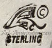 IC and symbol copyrighted hallmark is Carl and Irene Clark Navajo