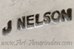 J Nelson hallmark on silver
