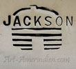 JACKSON inside hogan mark on jewelry for Gene & Martha Jackson Navajo