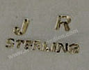 JR hallmark on jewelry for Johnson Ralph Navajo