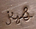 J ? K ? Indian Native jewelry mark