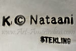 K Nataani mark on Indian Native American jewelry is Kee Nataani Navajo