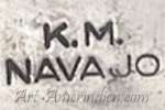 K.M. NAVAJO mark