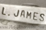 L James Leonard Indian Native jewelry mark