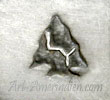 LY inside an arrowhead picto is L. Yazzie hallmark