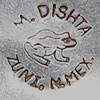M. Dishta and frog, possible fake mark