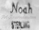 Noah mark on southwest jewelry is Noah Pfeffer Anglo silversmith