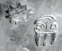 Cloud and hopi guild hallmark for Jason Takala Hopi silversmith