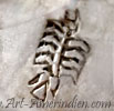 corn plant mark on Hopi jewelry is Bill Setalla hallmark