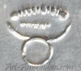 22 South west unidentified silversmith hallmark on silver