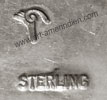 23 South west unidentified silversmith hallmark on silver