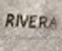 Rivera's mark is Arturo Rivera, worked for Patania