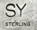 SY mark is Steve Yellowhorse Navajo signature