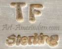 TF mark on Indian jewelry