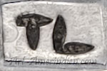 TL mark on Navajo style jewelry