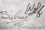 Silver Wolf handscript hallmark