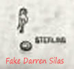 Fake Hopi Darren Silas mark on jewelry sold on Ebay from Japan