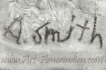 A. Smith handscript mark on jewelry