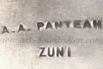 A A Panteah Zuni mark on jewelry is Augustine Panteah hallmark