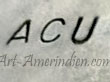 ACU hallmark on Native American jewelry is April Ukestine Zuni