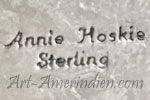 Annie Hoskie Navajo stamp mark