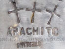 Apachito under 3 crosses is Apachito Navajo hallmark on jewelry
