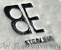 BE opposed letters is Edward Becenti hallmark