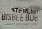 Bisbee Bob Navajo hallmark on silver