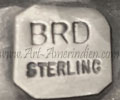 BRD trademark for Raymond Beard Navajo silversmith