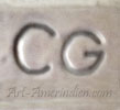 CG stamped mark is Chester Guerro Navajo hallmark