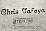 Chris Tafoya hallmark on jewelry