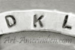 DKL hallmark on jewelry is David K. Lister Navajo
