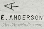 E ANDERSON and Atkinson Trading is Elizabeth Anderson Navajo mark before 1974