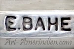 E Bahe mark on Indian Native American jewelry is Elain Bahe Navajo