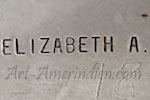 Elisabeth Anderson Navajo mark, stamp used after 1974