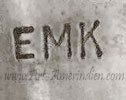EMK mark perhaps for Eloise Kee Navajo, not sure.